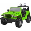 mamido Detské elektrické autíčko Jeep Wrangler Rubicon 4x4 zelené
