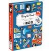 Janod Magnetická kniha skladačka Požiarnici Magnetibook
