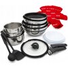 Tefal Sada hrncov INGENIO EMOTION nerezová oceľ 20 ks