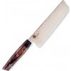 Dellinger Kuchyňský nůž Nakiri 180 mm Dellinger® Resin Mash Gold Damascus