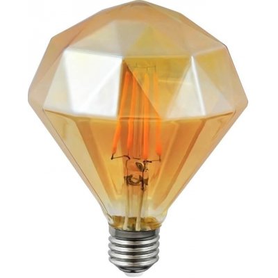 Polux 7516 LED žiarovka E27 Z110 4W 38W 450lm 2700K Teplá 360 ° Polux Vintage Amber Dekor