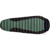 Páperový spacák Warmpeace Viking 300 195 cm Zips: pravý / Farba: zelená/čierna