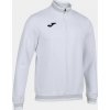 Joma Tréningová mikina CAMPUS III SWEATSHIRT 1/2 ZIPPER WHITE Veľkosť: 6XS
