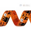 Rypsová stuha Halloween 1 m