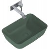 Lotosan CHARMANT umývadlo na dosku 45,5 x 32,5 cm 45,5 x 13,5 x 32,5 cm smaragd matná LK6028