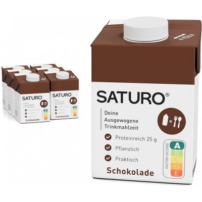 Saturo drink, 500 ml, čokoláda (6 ks)