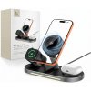 Tech-Protect A51 3in1 MagSafe bezdrôtová nabíjačka na mobil / Apple Watch / AirPods 25W, čierna
