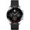 Garett Electronics Garett Smartwatch V10 Silver-black leather V10_SVR_BLK_LTR