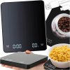 Kuchynská váha IN KUCHYNSKÁ VÁHA NABÍJANIE CEZ USB ČASOVAČ NA LÚHOVANIE čierna 3 kg