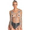 Bad Kitty Chainmail Collar/Skirt 782130 Silver