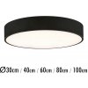 ACB Isia 40 LED BLACK P3453072NDP (Moderné španielske stropné LED svietidlo ACB Isia.)