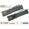 LED baterka Acebeam TAC AA, Studená biela LED, USB-C nabíjateľný Li-ion 14500 920mAh 3,7V - Zelená Farba tela: Šedá