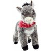 Plyšová Hračka Somárik stojaci s vreckovkou - 26cm