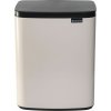 Brabantia BO Mülleimer 12 Liter Soft Beige