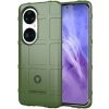 Gumený kryt RUGGED SHIELD na Huawei P50 Pro - Zelená