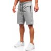 Sivé pánske teplákové šortky Bolf 8K287