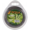 ROSA Kosačka na trávu damil 2 mm x 15 m zosilnená štvorcová
