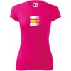 Turistická značka - žltá - Dámske Fantasy športové (dresovina) - XS ( Neon Pink )