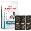 Royal Canin Veterinary Health Nutrition Dog Hypoallergenic Moderate Calorie 14 kg & WILD FARM Monoproteínové hovädzie 6x400g hypoalergénne krmivo pre psov