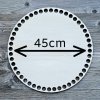 Drevené dno - kruh 45cm