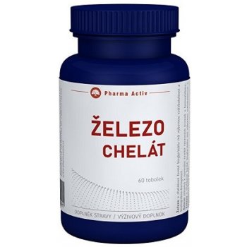 Pharma Activ Železo chelát 60 kapsúl