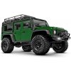 Traxxas TRX-4m LR Defender 4x4 komutátorový 1:18 RC model auta elektrický crawler 4WD (4x4) RtR 2,4 GHz; TRX-97054-1GRN