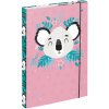 BAAGL Dosky na školské zošity A4 Baby Koala ružová