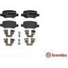 BREMBO P 50 058 Sada brzdovych platniciek kotucovej brzdy