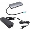 i-tec USB-C Metal Nano Dock HDMI/VGA s LAN, Power Delivery 100 W + zdroj 100W C31NANOVGA100