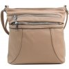 NEW BERRY Dámska crossbody kabelka HB-137 latté béžovo-hnedá