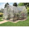skleník VITAVIA SIRIUS číre sklo 3 mm strieborny LG1205