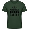 Gildan Soft-Style tričko Nápis Profesionálny ochutnávač Piva forest green
