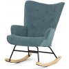 Autronic BONTEC Hojdacie kreslo, modrá, látka, AK-371 BLUE2 Farba: Zelená