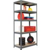 Trestles Policový regál 1800x1200x400mm, nosnosť 1750kg Farba: sivá RH4012-5-SEDA