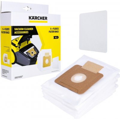 Kärcher Syntetické filtračné vrecká do vysávača Kärcher 2.863-236.0 5 kusov. VC 2, VC 2 Premium Home Line.