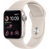 Chytré hodinky Apple Watch SE GPS 40mm Starlight Alu Sport S/M Béžová (MXEF3ET/A)