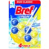 Bref Power Aktiv tuhý WC Blok Lemon 2 x 50 g