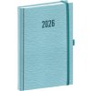 NOTIQUE Denný diár Rivoli 2026, svetlomodrý, 15 x 21 cm