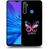 Picasee silikónový prehľadný obal pre Realme 5 - Diamanty Purple