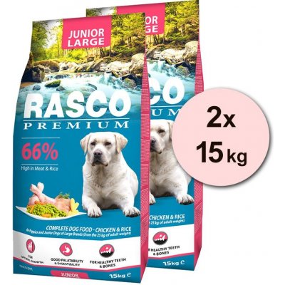 Rasco premium Junior Large 2 x 15 kg