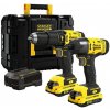 STANLEY SFMCK465D2T sada akku náradia kombo