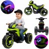 Baby Mix elektrická motorka trojkolesová Police zelená