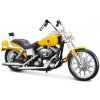 Maisto Harley Davidson FXDWG Dyna Wide Glide (2001) yellow, 1:18