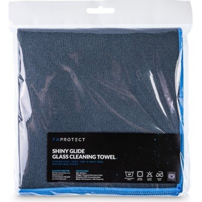 FX Protect Shiny Glide Glass Cleaning Towel GSM 750 40 x 40 cm