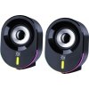 Defender SOLAR 8 2.0 10W Modrátooth USB reproduktory s RGB podsvietením
