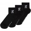 Ponožky On LOGO SOCK MID 3 PÁRY - čierna 43/46