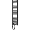 Mexen Hades, elektrické vykurovacie teleso 1500 x 400 mm, 600 W, čierna, W104-1500-400-2600-70