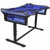E-Blue Herný stôl 135x78,5x69,5 cm, RGB podsvietenie, výškovo nastaviteľný, s podložkou pod myš EGT004BKAA-IA