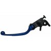 ACCOSSATO Adjustable folding lever ACCOSSATO in aluminium for original clutch master cylinders modrá