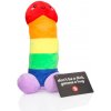 Shots S-Line Penis Plushie Rainbow 30 cm